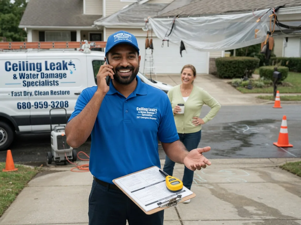 Ceiling Leak Cleanup Shorter, AL FAQs